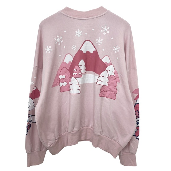 NWT Hello Kitty Winter Holiday Sweatshirt Women’s XXL - Picture 3 of 10